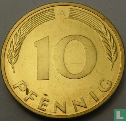 Duitsland 10 pfennig 2001 (A) - Afbeelding 2
