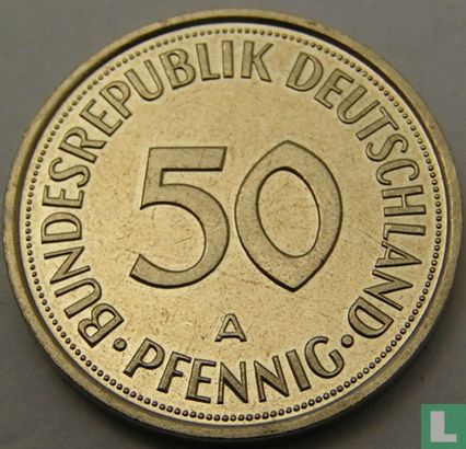 Allemagne 50 pfennig 1999 (A) - Image 2