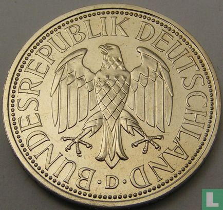 Duitsland 1 mark 1999 (D) - Afbeelding 2