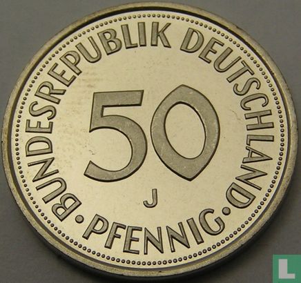 Allemagne 50 pfennig 1999 (J) - Image 2