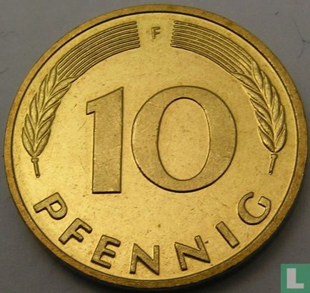 Allemagne 10 pfennig 1999 (F) - Image 2