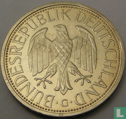 Duitsland 1 mark 2001 (G) - Afbeelding 2