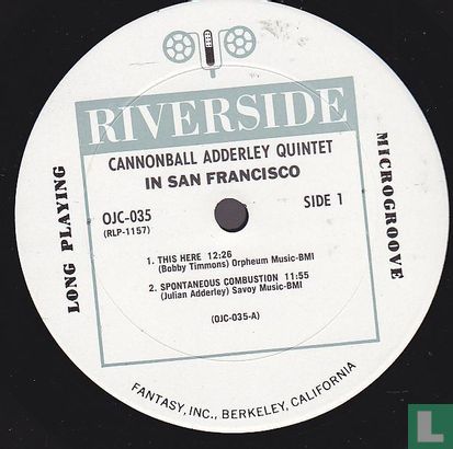 Cannonball Adderley Quintet in San Francisco  - Image 3