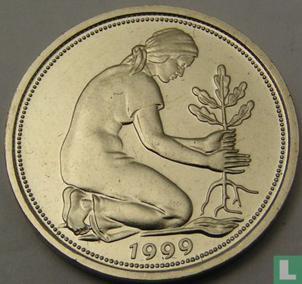 Allemagne 50 pfennig 1999 (D) - Image 1
