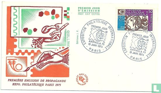 Briefmarkenausstellung Arphila '75
