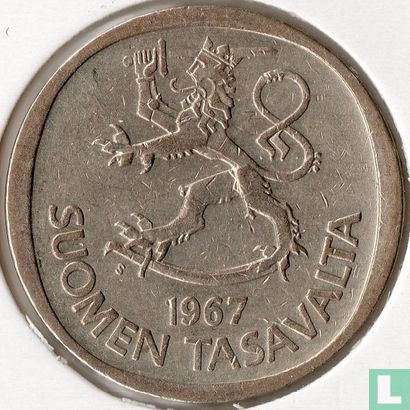 Finlande 1 markka 1967 - Image 1