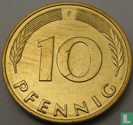 Duitsland 10 pfennig 2001 (F) - Afbeelding 2