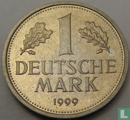 Allemagne 1 mark 1999 (G) - Image 1
