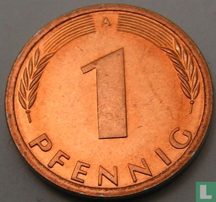 Germany 1 pfennig 1999 (A) - Image 2