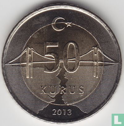 Turquie 50 kurus 2013 - Image 1