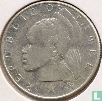 Libéria 50 cents 1960 - Image 2