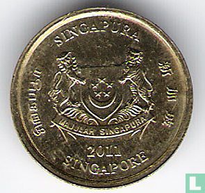 Singapour 5 cents 2011 - Image 1