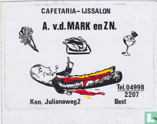 Cafetaria - IJssalon A. v.d. Mark en zn., Best