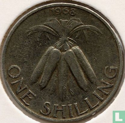 Malawi 1 shilling 1968 - Image 1
