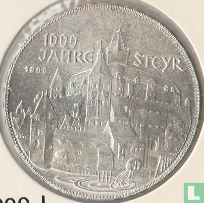 Autriche 500 schilling 1980 "1000th anniversary of Steyr" - Image 1