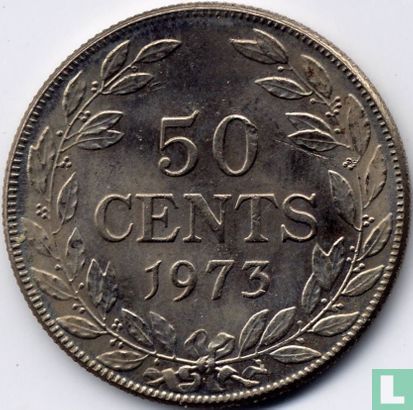 Liberia 50 cents 1973 - Image 1