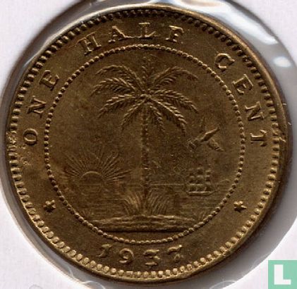 Libéria ½ cent 1937 - Image 1