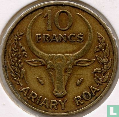 Madagaskar 10 francs 1979 "FAO" - Afbeelding 2