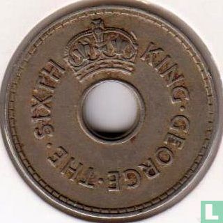 Fiji 1 penny 1950 - Afbeelding 2