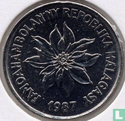 Madagascar 2 francs 1987 - Image 1
