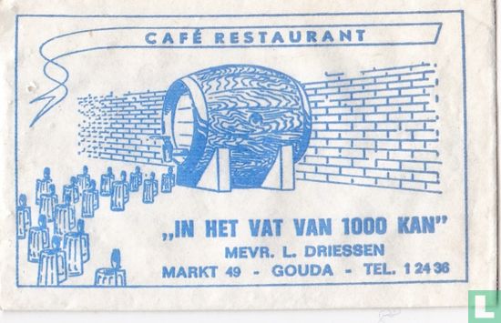 Café Restaurant "In het vat van 1000 kan"  - Image 1