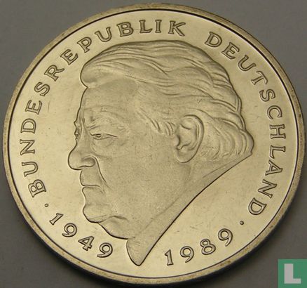 Deutschland 2 Mark 1999 (G - Franz Joseph Strauss) - Bild 2