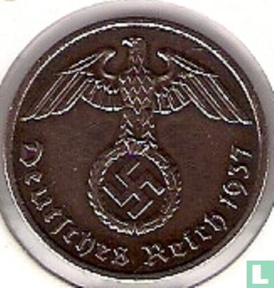 Duitse Rijk 2 reichspfennig 1937 (F) - Afbeelding 1