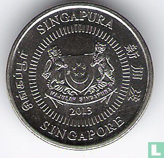 Singapore 10 cents 2013 (type 2) - Afbeelding 1