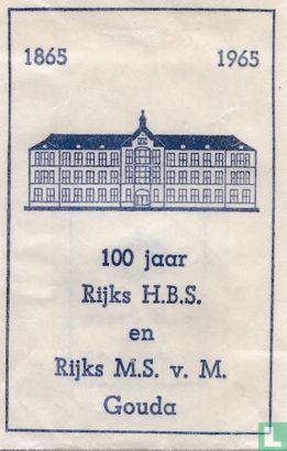 100 jaar Rijks H.B.S. Gouda - Image 1