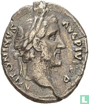 Antoninus Pius 138-161, AR Denarius Rome 145-147 n.C. - Afbeelding 2