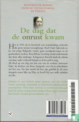 De dag dat de onrust kwam - Afbeelding 2