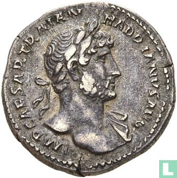 Hadrian 117-138, AR Denar Rom c. 119-125 - Bild 2