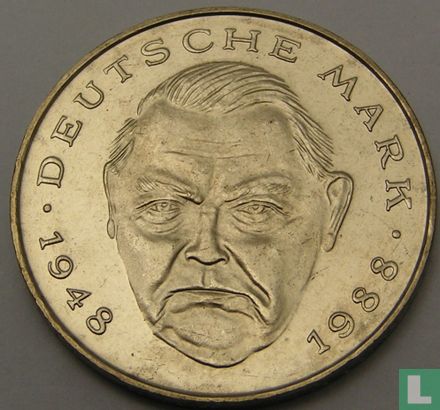 Duitsland 2 mark 2001 (G - Ludwig Erhard) - Afbeelding 2