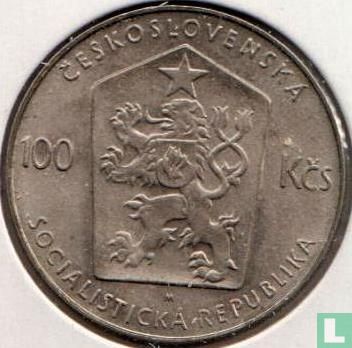 Czechoslovakia 100 korun 1982 "100th anniversary Birth of Ivan Olbracht" - Image 2