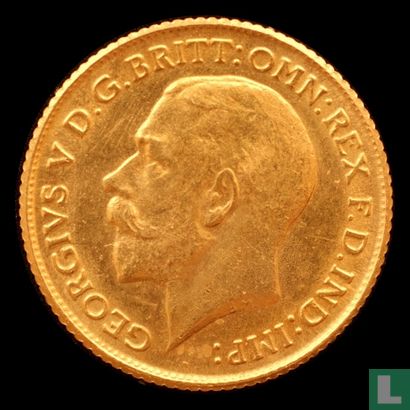 Verenigd Koninkrijk ½ sovereign 1913 - Afbeelding 2