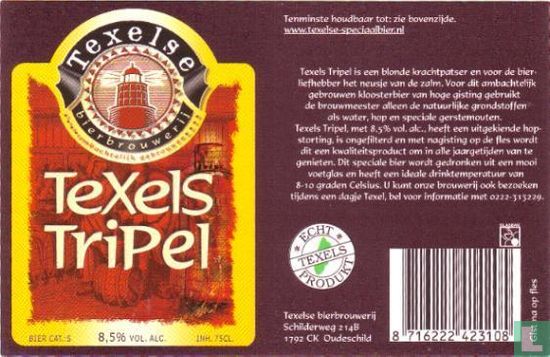 Texels Tripel 75 cl
