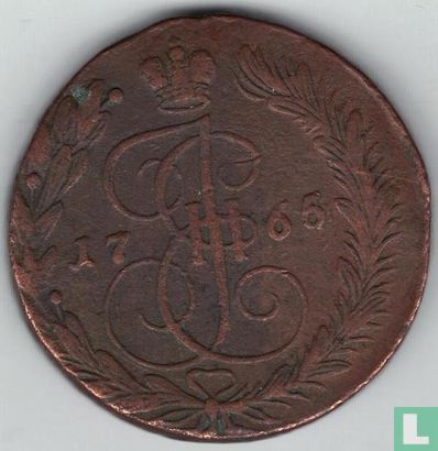 Rusland 5 kopeken 1765 (EM) - Afbeelding 1