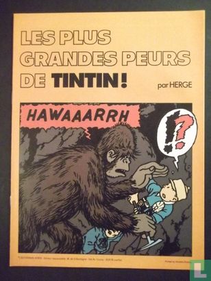 Les plus grandes peurs de Tintin - Afbeelding 1