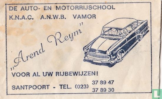 De Auto- en Motorrijschool "Arend Reym"  - Image 1
