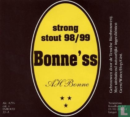 Bonne'ss Strong Stout 98/99