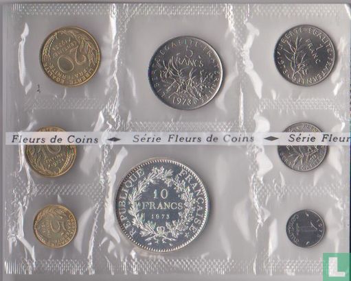 France mint set 1973 - Image 2