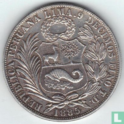 Peru 1 Sol 1885 (TD) - Bild 1