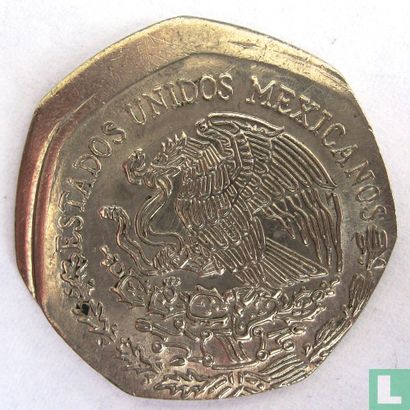 Mexique 10 pesos 1976 (fauté) - Image 2