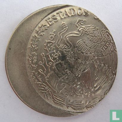 Mexico 1 peso (misslag) - Afbeelding 2