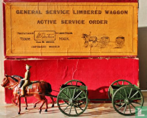General Service Limbered Wagon Active Service Order - Image 1