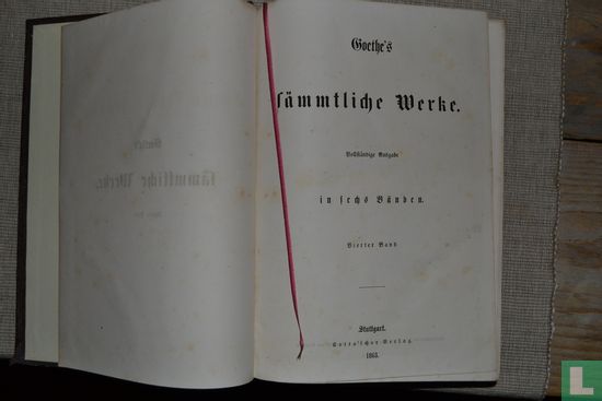 Goethe's sämmtliche Werke: Vierter Band - Bild 2