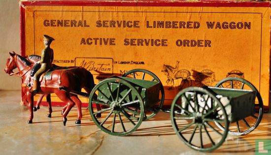 General Service Limbered Wagon Active Service Order - Image 3
