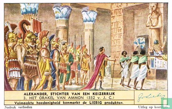 Het orakel van Ammon (332 v. J. C.) 