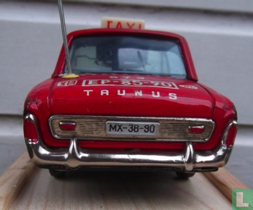 Ford Taunus 20M P5 taxi rood - Afbeelding 3