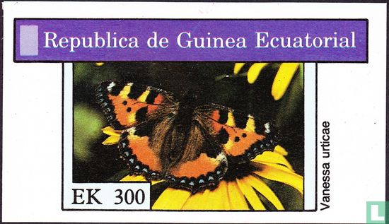 Guinée équatoriale, Républiquens , papillons